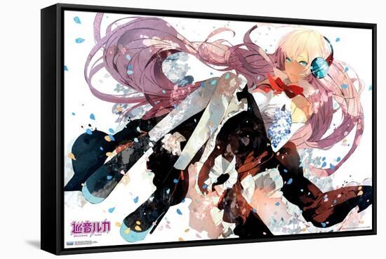 Hatsune Miku - Megurine Luka-Trends International-Framed Stretched Canvas