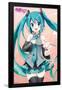 Hatsune Miku - Music Note-Trends International-Framed Poster