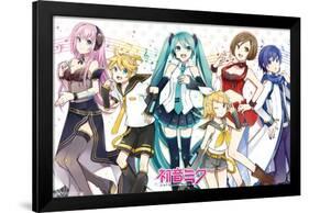 Hatsune Miku - Musical Group-Trends International-Framed Poster