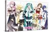 Hatsune Miku - Musical Group-Trends International-Stretched Canvas