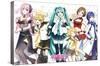 Hatsune Miku - Musical Group-Trends International-Stretched Canvas