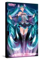 Hatsune Miku - Projection-Trends International-Stretched Canvas