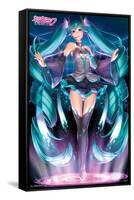 Hatsune Miku - Projection-Trends International-Framed Stretched Canvas