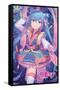 Hatsune Miku - Ribbons-Trends International-Framed Stretched Canvas