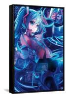 Hatsune Miku - Screens-Trends International-Framed Stretched Canvas