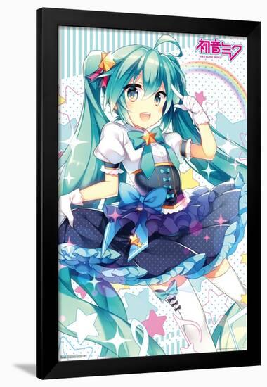 Hatsune Miku - Skirt-Trends International-Framed Poster