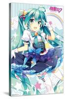 Hatsune Miku - Skirt-Trends International-Stretched Canvas