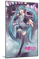 Hatsune Miku - Stage Lights-Trends International-Mounted Poster