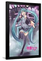 Hatsune Miku - Stage Lights-Trends International-Framed Poster