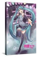 Hatsune Miku - Stage Lights-Trends International-Stretched Canvas