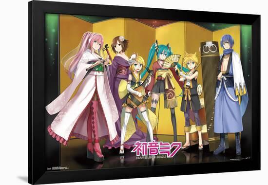 Hatsune Miku - Stage-null-Framed Standard Poster