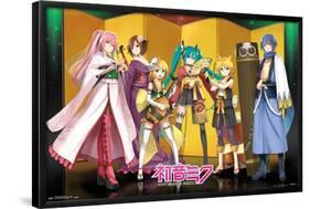 Hatsune Miku - Stage-Trends International-Framed Poster