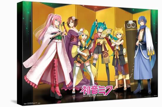 Hatsune Miku - Stage-Trends International-Stretched Canvas