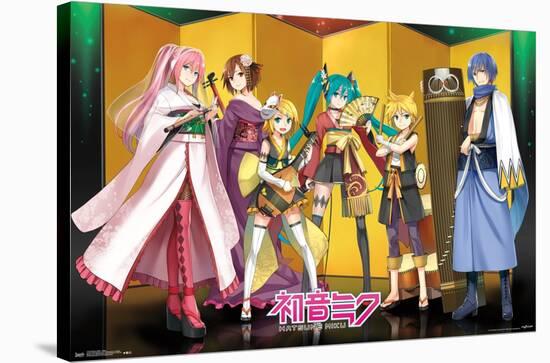 Hatsune Miku - Stage-Trends International-Stretched Canvas