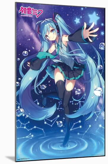 Hatsune Miku - Stars-Trends International-Mounted Poster