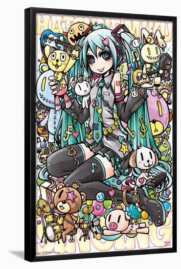 Hatsune Miku - Toys-Trends International-Framed Poster