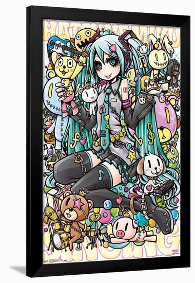 Hatsune Miku - Toys-Trends International-Framed Poster