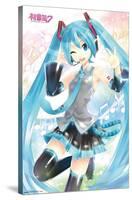 Hatsune Miku - Waving-Trends International-Stretched Canvas