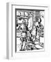 Hatter / milliner-Jost Amman-Framed Giclee Print