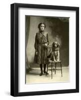 Hattie Smith, Age 16 Years, 30 September 1901-L.B. Forrest-Framed Photographic Print