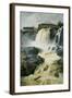 Haug falls, Modum, 1883 oil on panel-Fritz Thaulow-Framed Giclee Print