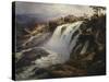 Haugfoss, 1841-Thomas Fearnley-Stretched Canvas