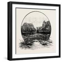 Haughton Castle, UK-null-Framed Giclee Print