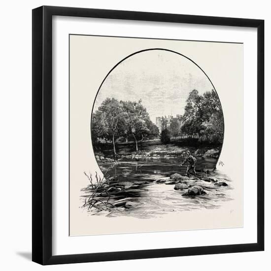 Haughton Castle, UK-null-Framed Giclee Print