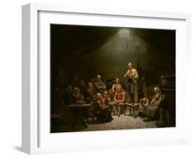 Haugianere-Adolf Tidemand-Framed Giclee Print