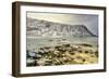 Haukland Beach in the Lofoten Islands, Norway in the Winter at Dusk-Felix Lipov-Framed Photographic Print