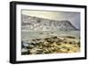 Haukland Beach in the Lofoten Islands, Norway in the Winter at Dusk-Felix Lipov-Framed Photographic Print