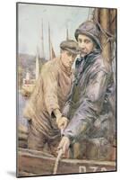 Hauling in the Net-Henry Meynell Rheam-Mounted Giclee Print