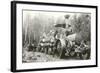 Hauling Lumber-null-Framed Art Print