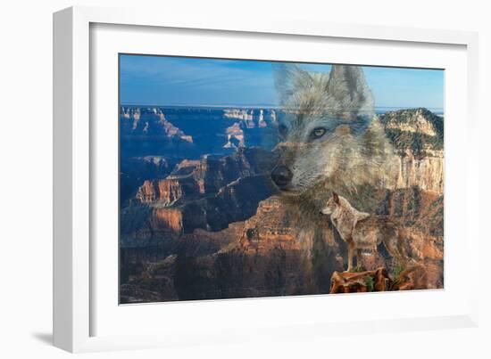 Haunted Canyon-Gordon Semmens-Framed Giclee Print