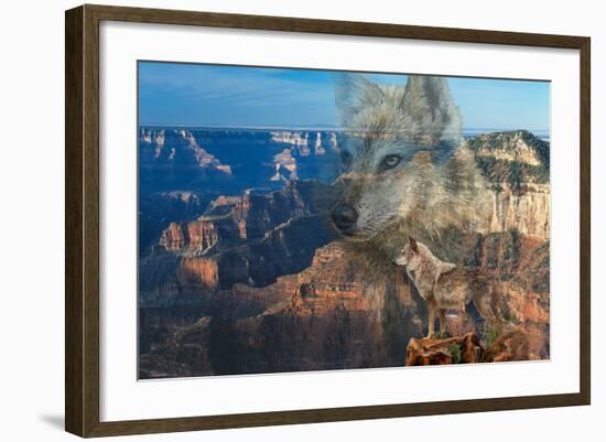 Haunted Canyon-Gordon Semmens-Framed Giclee Print