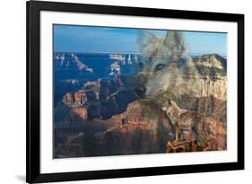 Haunted Canyon-Gordon Semmens-Framed Giclee Print