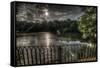 Haunted Exterior of Building-Nathan Wright-Framed Stretched Canvas