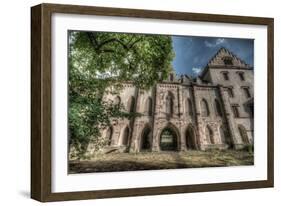 Haunted Exterior of Building-Nathan Wright-Framed Photographic Print