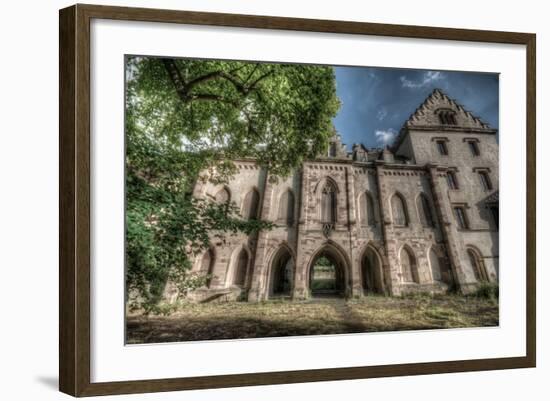 Haunted Exterior of Building-Nathan Wright-Framed Photographic Print