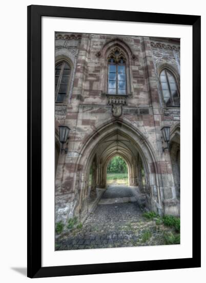 Haunted Exterior of Building-Nathan Wright-Framed Photographic Print