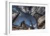 Haunted Exterior of Building-Nathan Wright-Framed Photographic Print