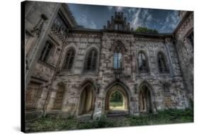 Haunted Exterior of Building-Nathan Wright-Stretched Canvas
