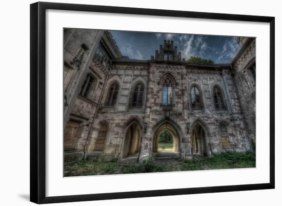 Haunted Exterior of Building-Nathan Wright-Framed Photographic Print