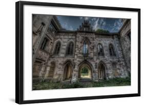 Haunted Exterior of Building-Nathan Wright-Framed Photographic Print