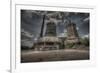 Haunted Exterior of Building-Nathan Wright-Framed Photographic Print