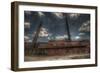 Haunted Exterior of Building-Nathan Wright-Framed Photographic Print