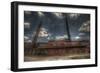 Haunted Exterior of Building-Nathan Wright-Framed Photographic Print