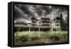 Haunted Exterior of Building-Nathan Wright-Framed Stretched Canvas