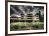 Haunted Exterior of Building-Nathan Wright-Framed Photographic Print