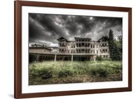 Haunted Exterior of Building-Nathan Wright-Framed Photographic Print